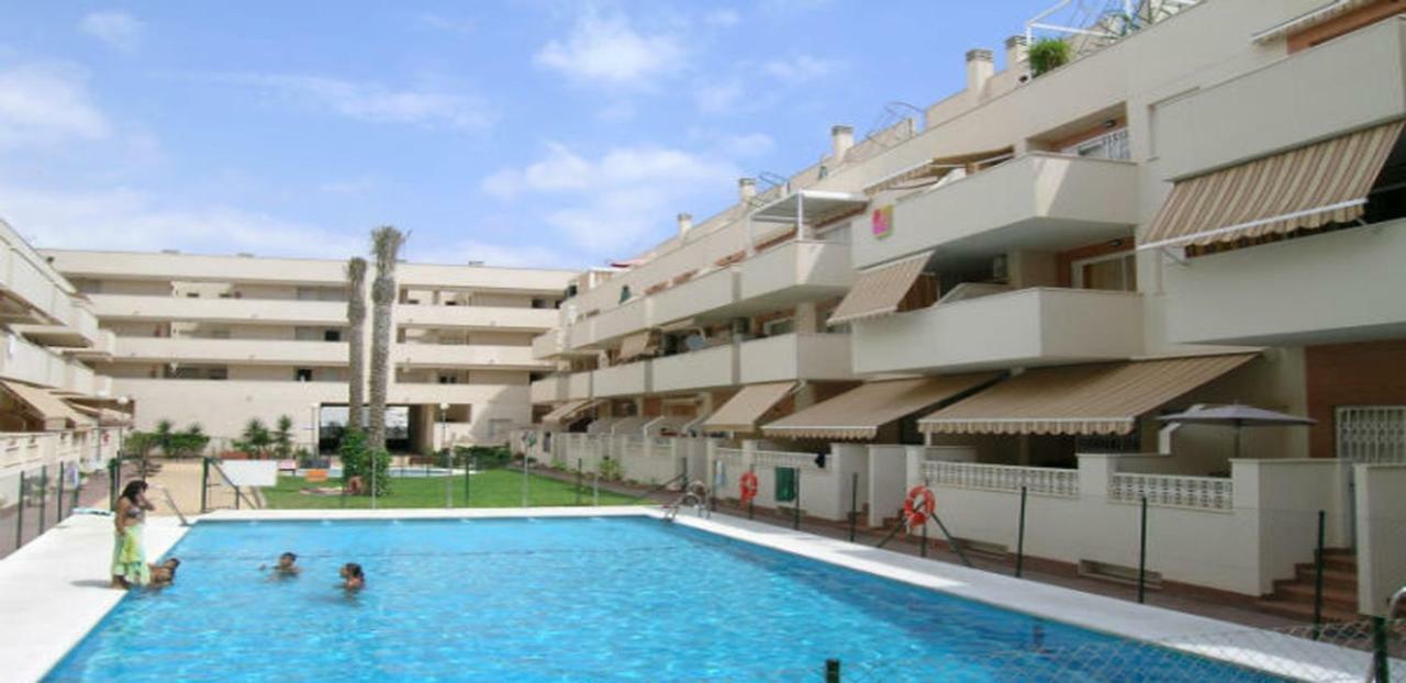 Roquetas Beach House Apartamento Fresco Con Piscina Рокетас де Мар Екстериор снимка